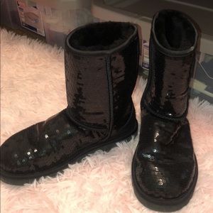 Black Sparkle Uggs